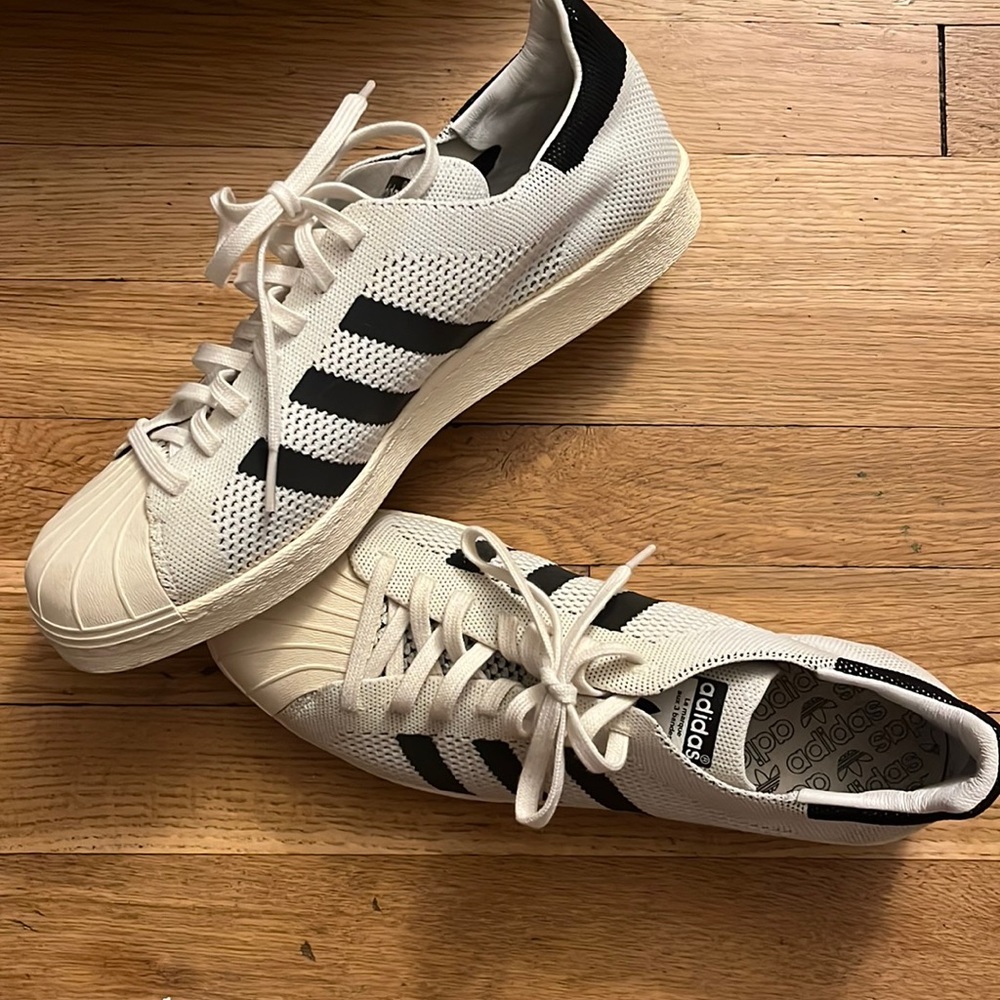 Adidas Superstar 80s Primeknit Men Size US9.5